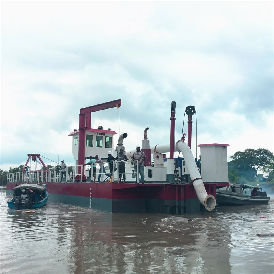 River Cutter Head Sand Muddringsutrustning